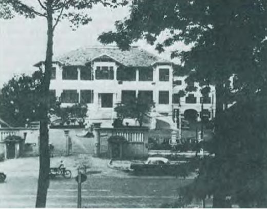 Photo of the U.S. Military Assistance Advisory Group headquarters, Saigon (U.S. Army)